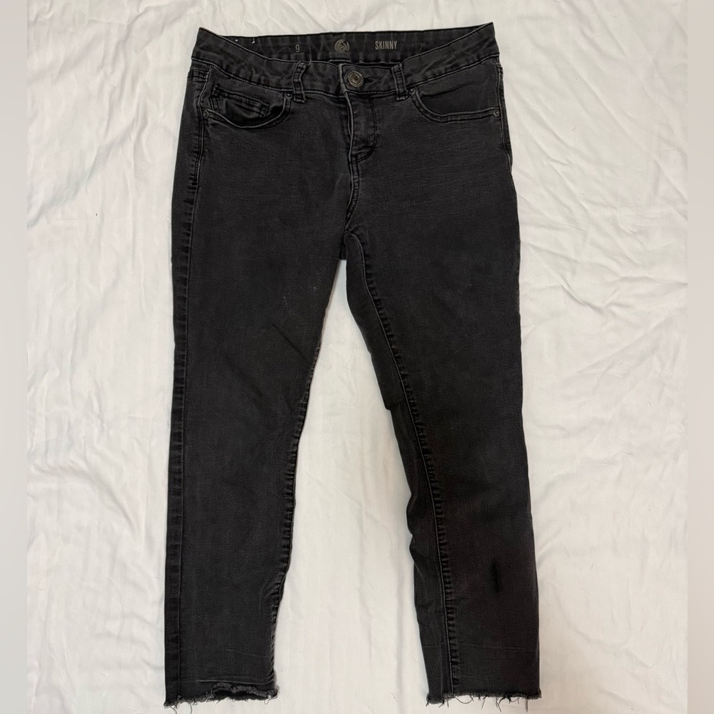 SO Black Cropped Women's Jeans